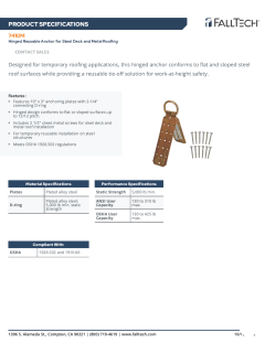 FP7410M Spec Sheet page 1